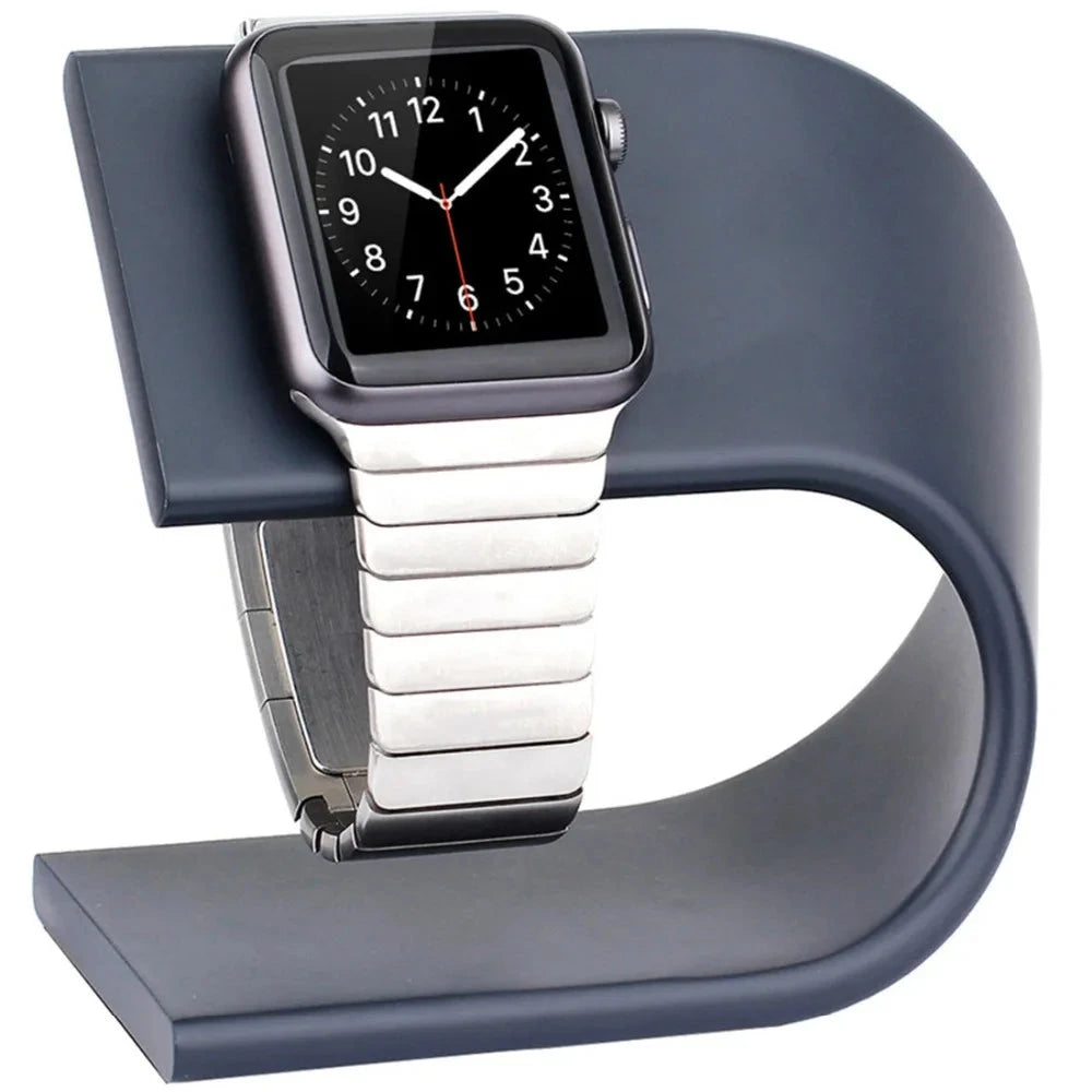 Aluminum Alloy Stand for Apple Watch Charger – Magnetic Wireless Charging Dock Station, Compatible with Apple Watch Series 6, 5, 4, 3, SE - Wearable Upgrades