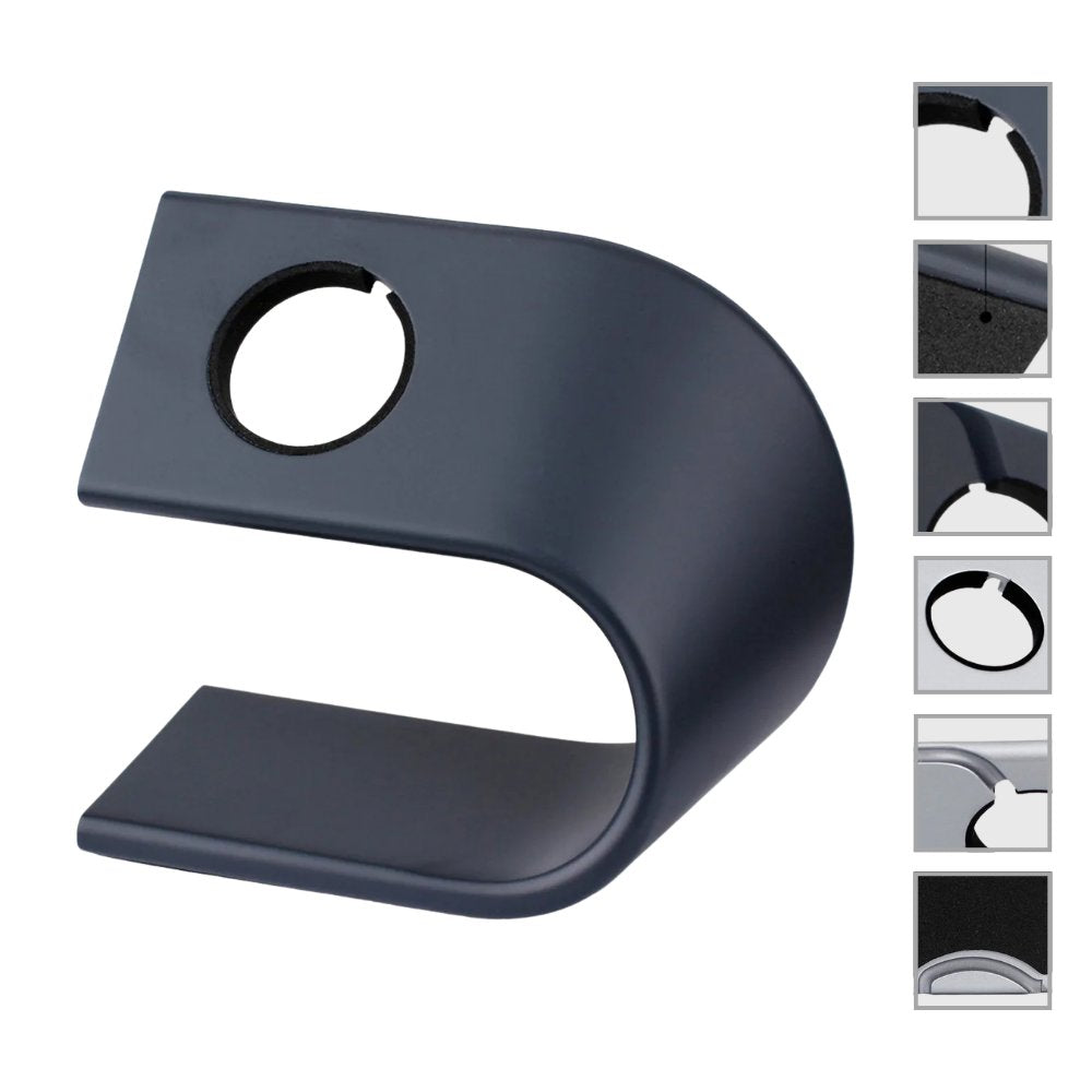 Aluminum Alloy Magnetic Wireless Charging Dock Compatible with Apple Watch (Series 3–6, SE) - Wearable Upgrades