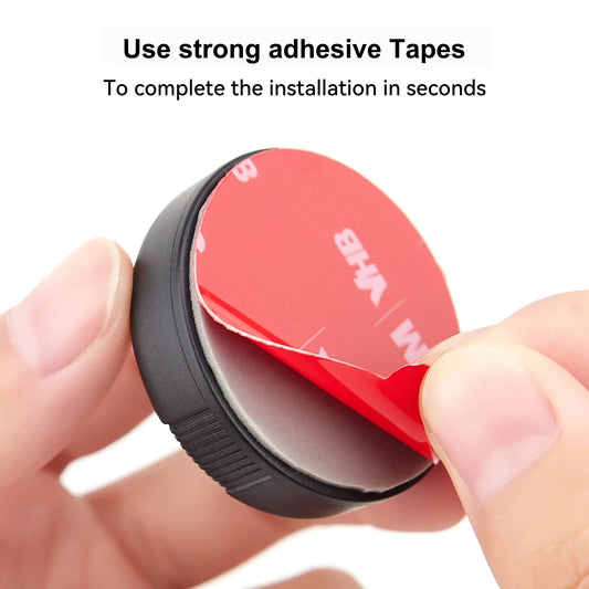 4-Pack Waterproof AirTag Cases with Adhesive Sticker – Compatible with Apple AirTags for Bike, Wallet, Drone, Camera, Car, and More - Wearable Upgrades