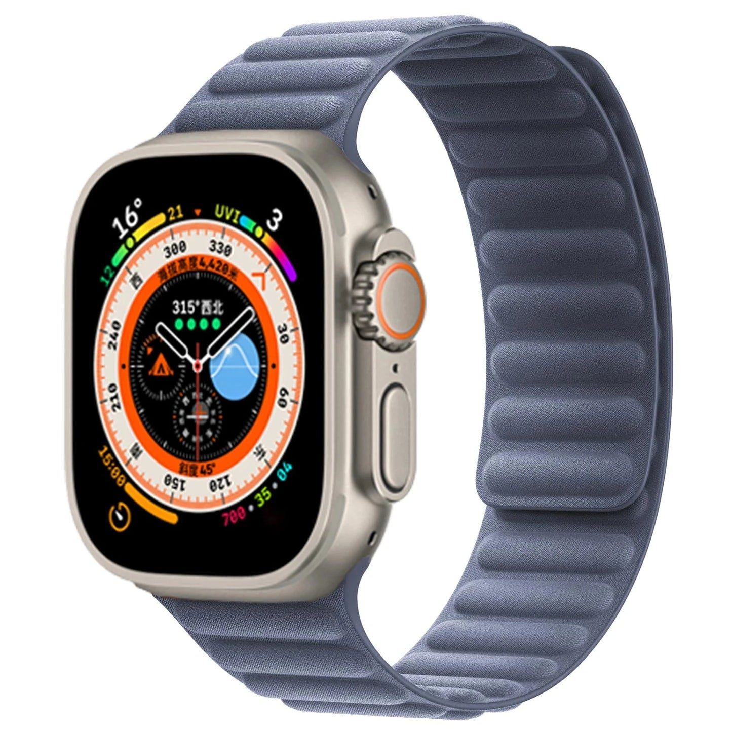 FineWoven Strap for Apple Watch, Magnetic Loop Band – Compatible with 38mm, 40mm, 41mm, 42mm, 44mm, 45mm, 49mm (Series 3, 4, 5, 6, 7, 8, 9, Ultra 2, SE) - Wearable Upgrades