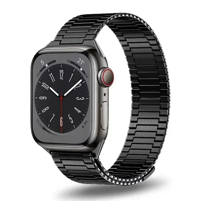 Magnetic Strap for Apple Watch, Luxury Design – Compatible with 40mm, 41mm, 42mm, 44mm, 45mm, 46mm, 49mm (Series 3, 4, 5, 6, 7, 8, 9, Ultra, SE) - Wearable Upgrades