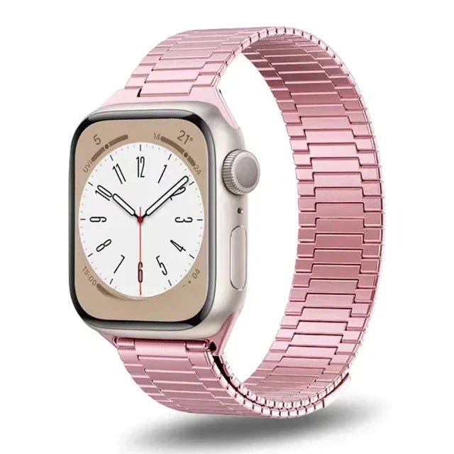 Magnetic Strap for Apple Watch, Luxury Design – Compatible with 40mm, 41mm, 42mm, 44mm, 45mm, 46mm, 49mm (Series 3, 4, 5, 6, 7, 8, 9, Ultra, SE) - Wearable Upgrades