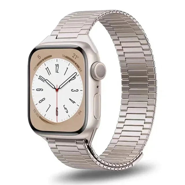 Magnetic Strap for Apple Watch, Luxury Design – Compatible with 40mm, 41mm, 42mm, 44mm, 45mm, 46mm, 49mm (Series 3, 4, 5, 6, 7, 8, 9, Ultra, SE) - Wearable Upgrades
