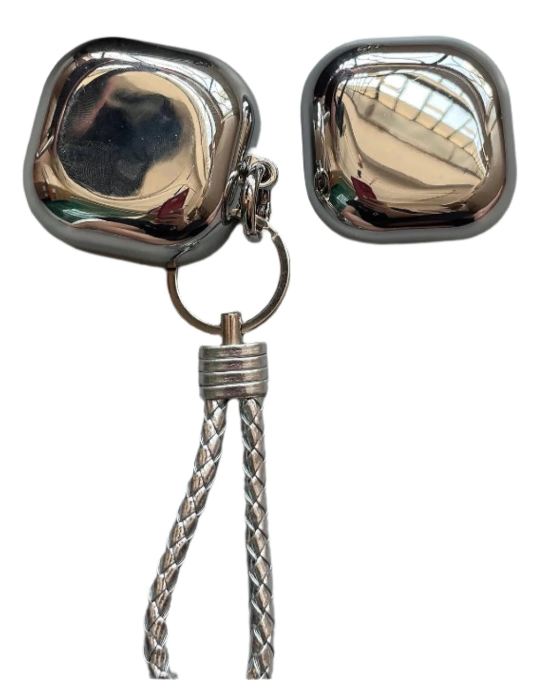 Pure Color Electroplating Case for Samsung Galaxy Buds Pro/Live – Anti-Fall Earphone Case with Hook, Compatible with Galaxy Buds Pro 2 - Wearable Upgrades