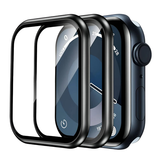 Screen Protector for Apple Watch – 3D Soft Film, Compatible with Apple Watch Series 9, 8, 7, 6, 5, 4, SE, Ultra 2 (49mm, 45mm, 44mm, 41mm, 40mm, 42mm, 38mm) - Wearable Upgrades