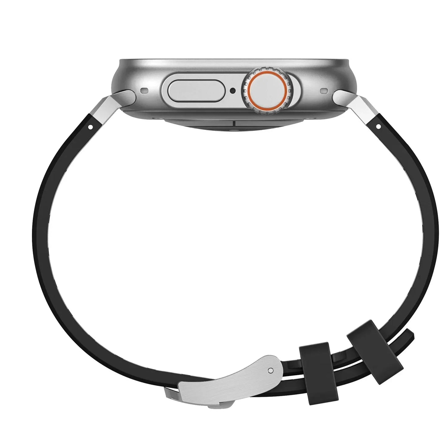 Silicone Strap for Apple Watch Band – Soft & Durable, Compatible with Ultra 2 (49mm & 46mm), Series 10, 9, 8, 7 (45mm & 41mm), and SE, 6, 5, 4 (44mm, 42mm & 40mm) - Wearable Upgrades