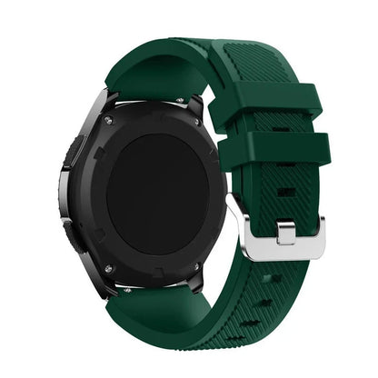 20mm & 22mm Silicone Band – Durable and Comfortable Design, Compatible with Samsung Galaxy Watch 5/6/4/3 (46mm & 42mm), Gear S3 Frontier/Sport, Huawei GT 2/2E, and More - Wearable Upgrades 