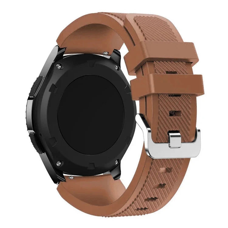 20mm & 22mm Silicone Band – Durable and Comfortable Design, Compatible with Samsung Galaxy Watch 5/6/4/3 (46mm & 42mm), Gear S3 Frontier/Sport, Huawei GT 2/2E, and More - Wearable Upgrades 
