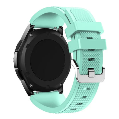 20mm & 22mm Silicone Band – Durable and Comfortable Design, Compatible with Samsung Galaxy Watch 5/6/4/3 (46mm & 42mm), Gear S3 Frontier/Sport, Huawei GT 2/2E, and More - Wearable Upgrades 