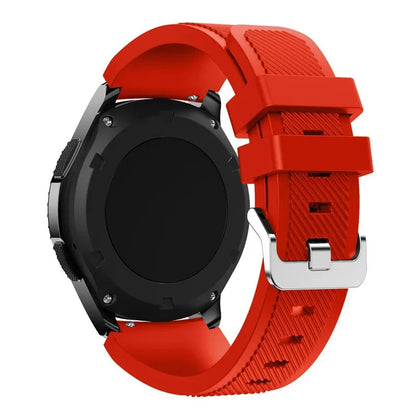 20mm & 22mm Silicone Band – Durable and Comfortable Design, Compatible with Samsung Galaxy Watch 5/6/4/3 (46mm & 42mm), Gear S3 Frontier/Sport, Huawei GT 2/2E, and More - Wearable Upgrades 