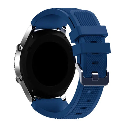 20mm & 22mm Silicone Band – Durable and Comfortable Design, Compatible with Samsung Galaxy Watch 5/6/4/3 (46mm & 42mm), Gear S3 Frontier/Sport, Huawei GT 2/2E, and More - Wearable Upgrades 