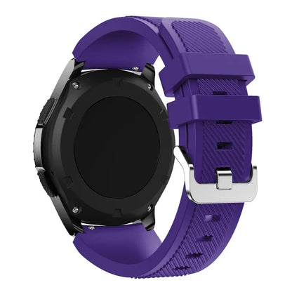 20mm & 22mm Silicone Band – Durable and Comfortable Design, Compatible with Samsung Galaxy Watch 5/6/4/3 (46mm & 42mm), Gear S3 Frontier/Sport, Huawei GT 2/2E, and More - Wearable Upgrades 