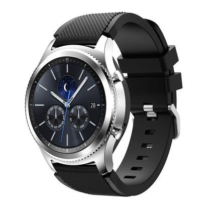 20mm & 22mm Silicone Band – Durable and Comfortable Design, Compatible with Samsung Galaxy Watch 5/6/4/3 (46mm & 42mm), Gear S3 Frontier/Sport, Huawei GT 2/2E, and More - Wearable Upgrades 