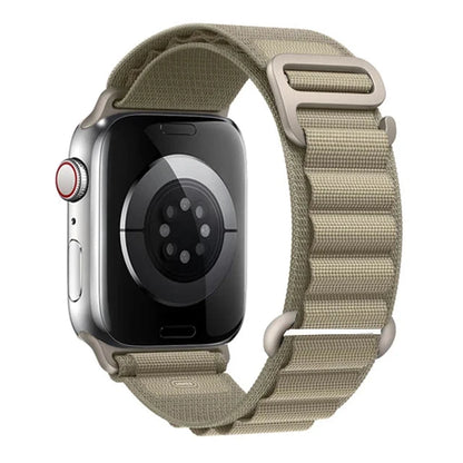 Alpine Nylon Loop Apple Watch Band with Titanium G-Hook – Compatible with 38mm, 40mm, 41mm, 42mm, 44mm, 45mm, 46mm & 49mm Apple Watches (Series 1–10, SE, Ultra) - Wearable Upgrades 