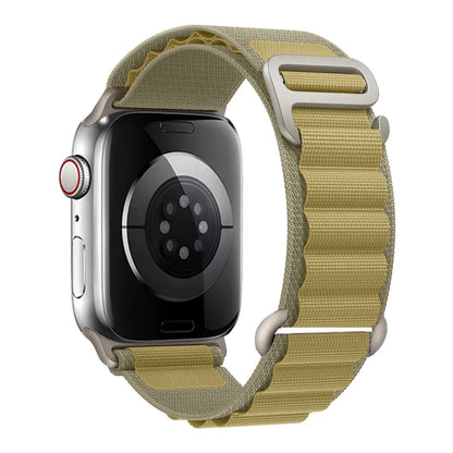 Alpine Nylon Loop Apple Watch Band with Titanium G-Hook – Compatible with 38mm, 40mm, 41mm, 42mm, 44mm, 45mm, 46mm & 49mm Apple Watches (Series 1–10, SE, Ultra) - Wearable Upgrades 