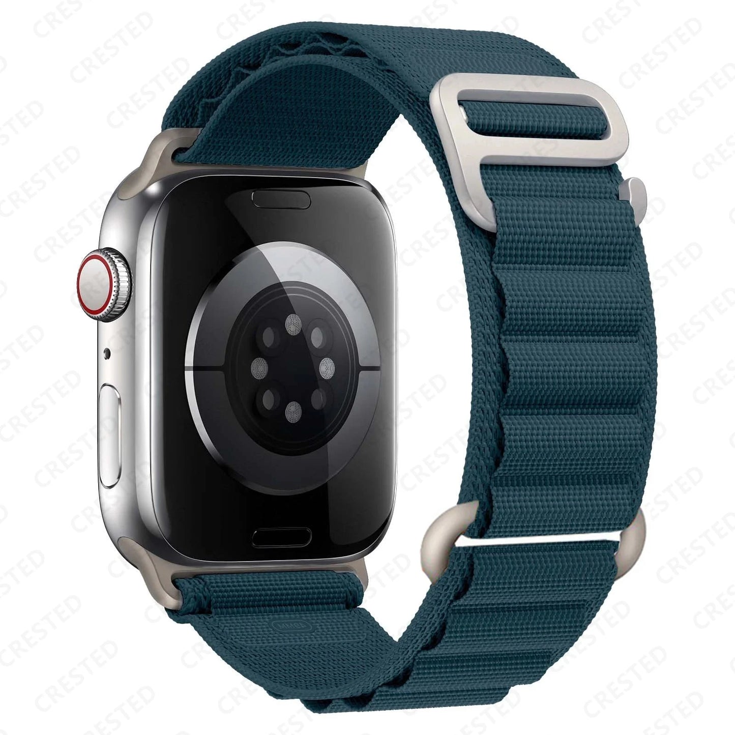 Alpine Nylon Loop Apple Watch Band with Titanium G-Hook – Compatible with 38mm, 40mm, 41mm, 42mm, 44mm, 45mm, 46mm & 49mm Apple Watches (Series 1–10, SE, Ultra) - Wearable Upgrades 