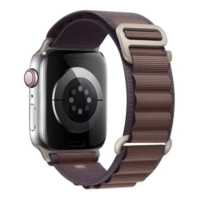 Alpine Nylon Loop Apple Watch Band with Titanium G-Hook – Compatible with 38mm, 40mm, 41mm, 42mm, 44mm, 45mm, 46mm & 49mm Apple Watches (Series 1–10, SE, Ultra) - Wearable Upgrades 