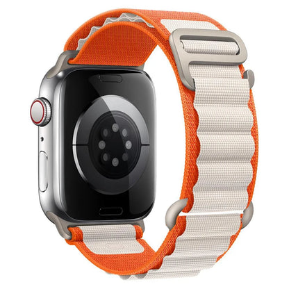 Alpine Nylon Loop Apple Watch Band with Titanium G-Hook – Compatible with 38mm, 40mm, 41mm, 42mm, 44mm, 45mm, 46mm & 49mm Apple Watches (Series 1–10, SE, Ultra) - Wearable Upgrades 