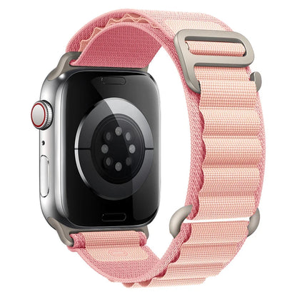 Alpine Nylon Loop Apple Watch Band with Titanium G-Hook – Compatible with 38mm, 40mm, 41mm, 42mm, 44mm, 45mm, 46mm & 49mm Apple Watches (Series 1–10, SE, Ultra) - Wearable Upgrades 