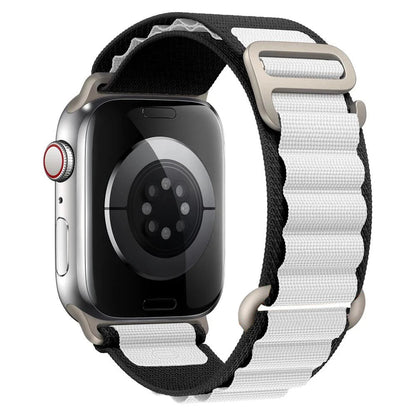 Alpine Nylon Loop Apple Watch Band with Titanium G-Hook – Compatible with 38mm, 40mm, 41mm, 42mm, 44mm, 45mm, 46mm & 49mm Apple Watches (Series 1–10, SE, Ultra) - Wearable Upgrades 