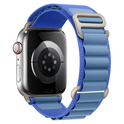 Alpine Nylon Loop Apple Watch Band with Titanium G-Hook – Compatible with 38mm, 40mm, 41mm, 42mm, 44mm, 45mm, 46mm & 49mm Apple Watches (Series 1–10, SE, Ultra) - Wearable Upgrades 