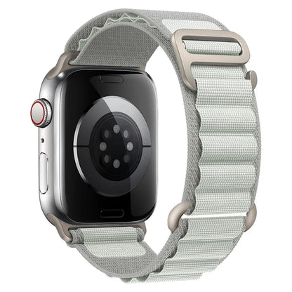 Alpine Nylon Loop Apple Watch Band with Titanium G-Hook – Compatible with 38mm, 40mm, 41mm, 42mm, 44mm, 45mm, 46mm & 49mm Apple Watches (Series 1–10, SE, Ultra) - Wearable Upgrades 