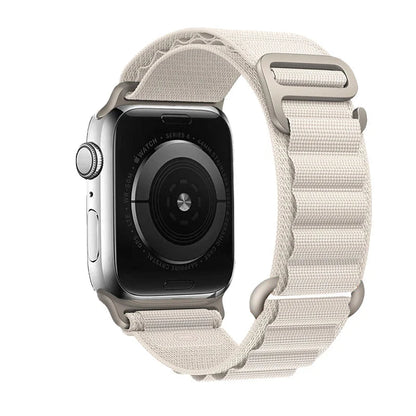 Alpine Nylon Loop Apple Watch Band with Titanium G-Hook – Compatible with 38mm, 40mm, 41mm, 42mm, 44mm, 45mm, 46mm & 49mm Apple Watches (Series 1–10, SE, Ultra) - Wearable Upgrades 