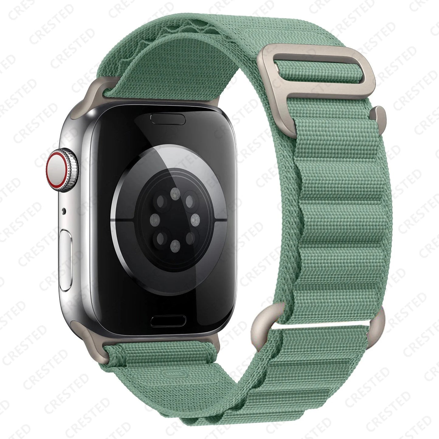 Alpine Nylon Loop Apple Watch Band with Titanium G-Hook – Compatible with 38mm, 40mm, 41mm, 42mm, 44mm, 45mm, 46mm & 49mm Apple Watches (Series 1–10, SE, Ultra) - Wearable Upgrades 