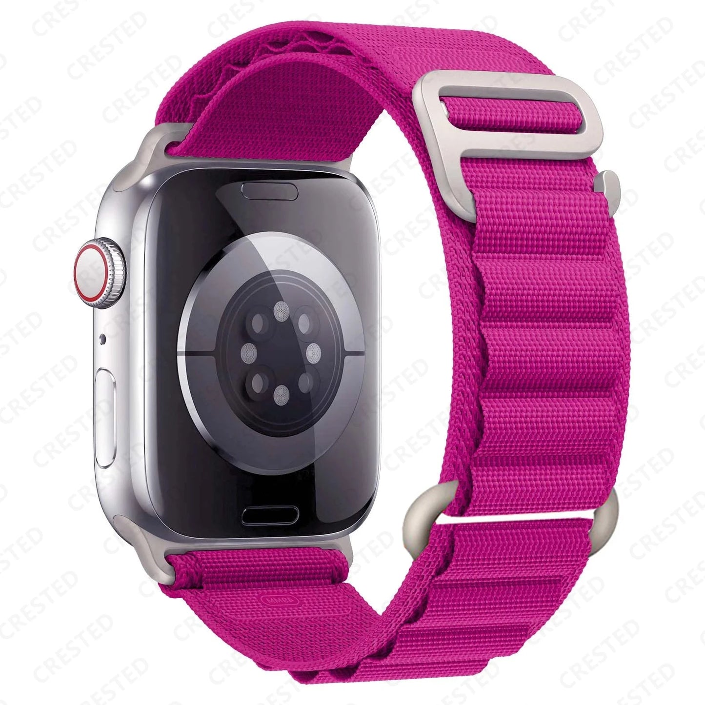 Alpine Nylon Loop Apple Watch Band with Titanium G-Hook – Compatible with 38mm, 40mm, 41mm, 42mm, 44mm, 45mm, 46mm & 49mm Apple Watches (Series 1–10, SE, Ultra) - Wearable Upgrades 