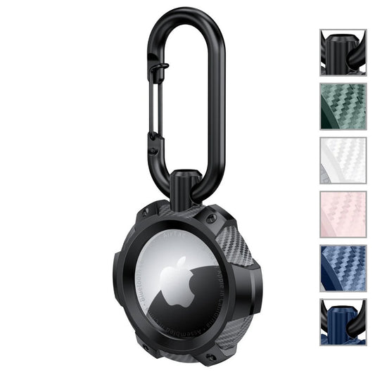 Armor Case for AirTag – Shockproof & Rugged Protective Skin Cover with Anti-Lost Keychain Key Ring, Compatible with Bags & Accessories - Wearable Upgrades 