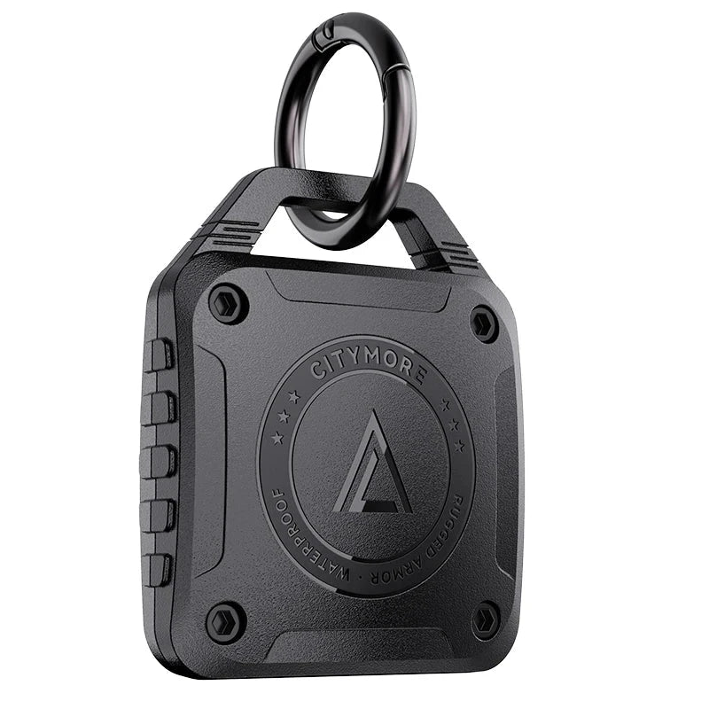IPX8 Waterproof AirTag Keychain Holder – Ultra-Compact Case for Apple AirTag, Compatible with Dog Collars, Backpacks, Keys, and Luggage - Wearable Upgrades 