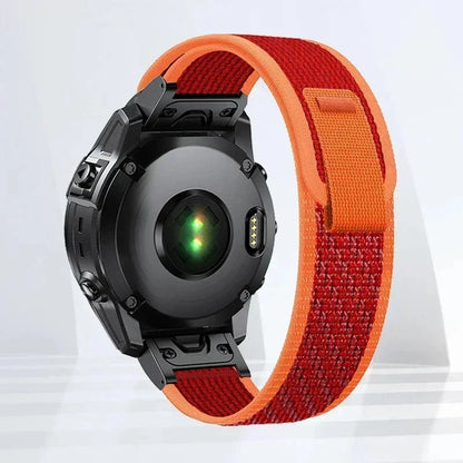 Nylon Strap for Garmin – High Quality Watch Loop Band, Compatible with Fenix 7X, 6, 6X, 6S Pro, 5, 5X, 5S Plus, 3, 3HR, Forerunner 945 (20mm, 22mm, 26mm) - Wearable Upgrades 