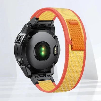 Nylon Strap for Garmin – High Quality Watch Loop Band, Compatible with Fenix 7X, 6, 6X, 6S Pro, 5, 5X, 5S Plus, 3, 3HR, Forerunner 945 (20mm, 22mm, 26mm) - Wearable Upgrades 