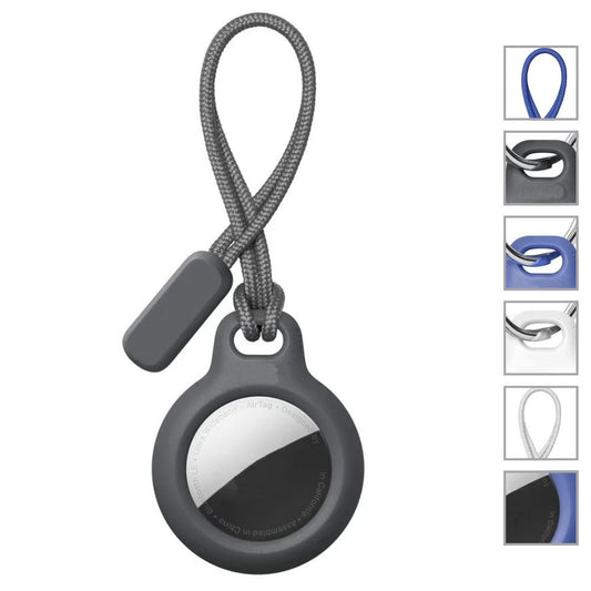 Protective Case for Apple AirTags – Anti-Scratch Cover with Keychain, Compatible with Apple AirTag for Tracking and Anti-Loss Protection - Wearable Upgrades 