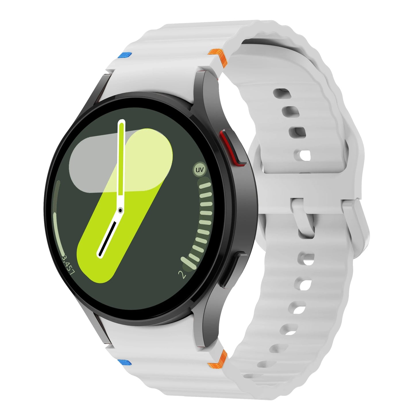 Silicone Sport Band for Samsung Galaxy Watch 7, FE, 6, 5 Pro, 4 Classic – Compatible with 40mm, 42mm, 43mm, 44mm, 46mm, 47mm – Original Correa Bracelet Strap - Wearable Upgrades 
