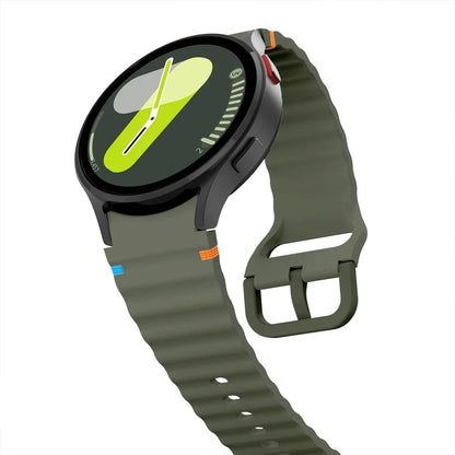 Silicone Sport Band for Samsung Galaxy Watch 7, FE, 6, 5 Pro, 4 Classic – Compatible with 40mm, 42mm, 43mm, 44mm, 46mm, 47mm – Original Correa Bracelet Strap - Wearable Upgrades 