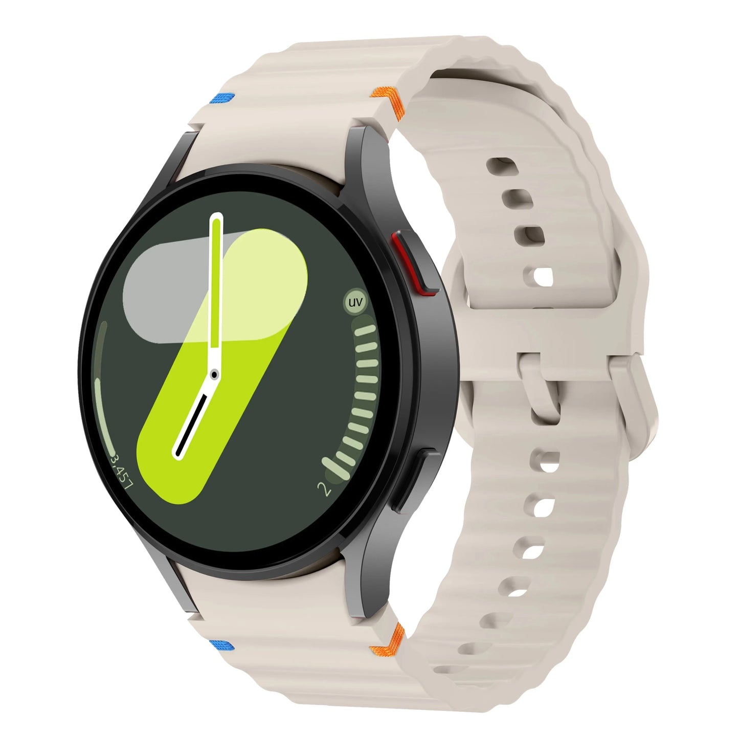 Silicone Sport Band for Samsung Galaxy Watch 7, FE, 6, 5 Pro, 4 Classic – Compatible with 40mm, 42mm, 43mm, 44mm, 46mm, 47mm – Original Correa Bracelet Strap - Wearable Upgrades 