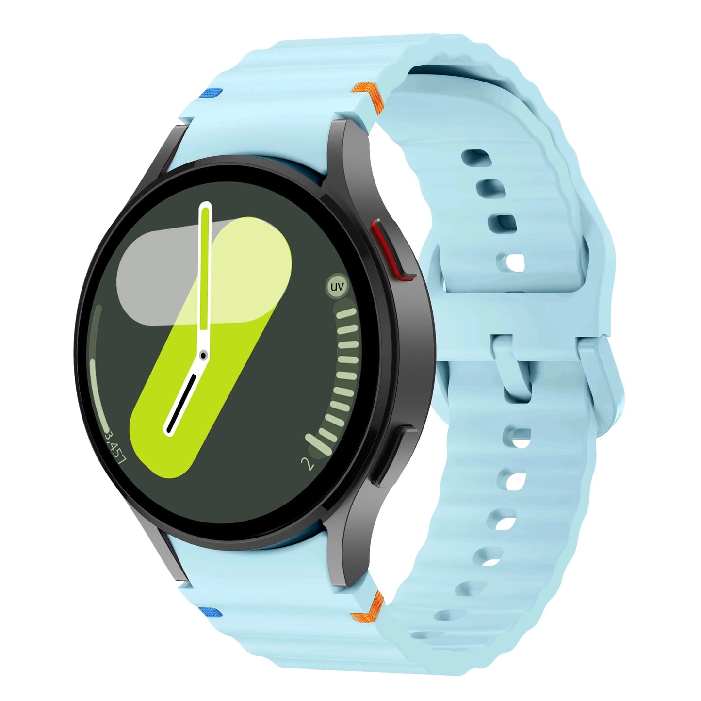 Silicone Sport Band for Samsung Galaxy Watch 7, FE, 6, 5 Pro, 4 Classic – Compatible with 40mm, 42mm, 43mm, 44mm, 46mm, 47mm – Original Correa Bracelet Strap - Wearable Upgrades 