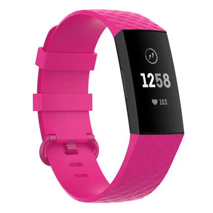 Silicone Strap for Fitbit Charge – Replacement Wristband Sport Bracelet, Compatible with Charge 4, Charge 3 SE Smart Watch - Wearable Upgrades 