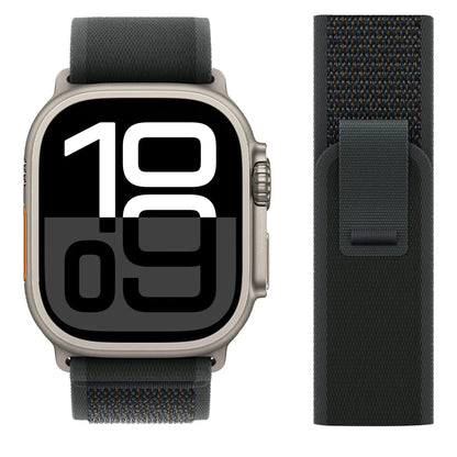 Trail Loop Strap for Apple Watch Ultra 2 – Durable, Comfortable Band Compatible with 49mm, 46mm, 45mm, 44mm, 42mm, 41mm, and 40mm (Series 5, 6, 7, 8, 9, 10, SE) - Wearable Upgrades 