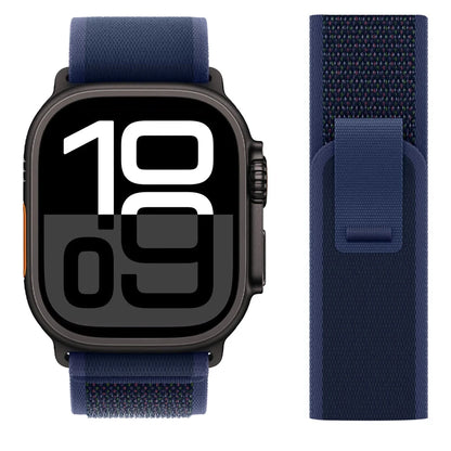 Trail Loop Strap for Apple Watch Ultra 2 – Durable, Comfortable Band Compatible with 49mm, 46mm, 45mm, 44mm, 42mm, 41mm, and 40mm (Series 5, 6, 7, 8, 9, 10, SE) - Wearable Upgrades 