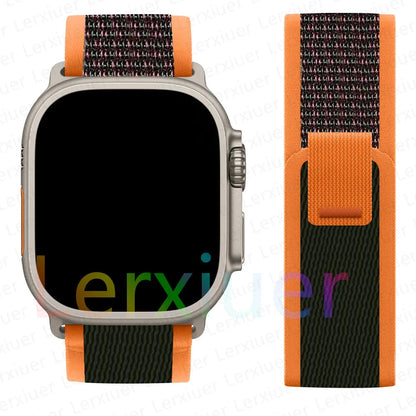 Trail Loop Strap for Apple Watch Ultra 2 – Durable, Comfortable Band Compatible with 49mm, 46mm, 45mm, 44mm, 42mm, 41mm, and 40mm (Series 5, 6, 7, 8, 9, 10, SE) - Wearable Upgrades 