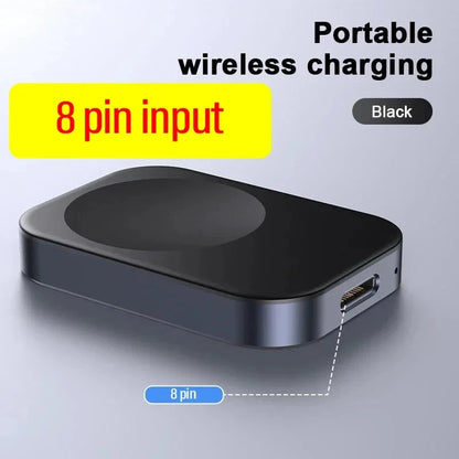 VIKEFON Portable Wireless Charger for Apple Watch SE – Magnetic USB Charger for iWatch Series 9, 8, 7, 6, 5, 4, SE – Fast Charging Station - Wearable Upgrades 